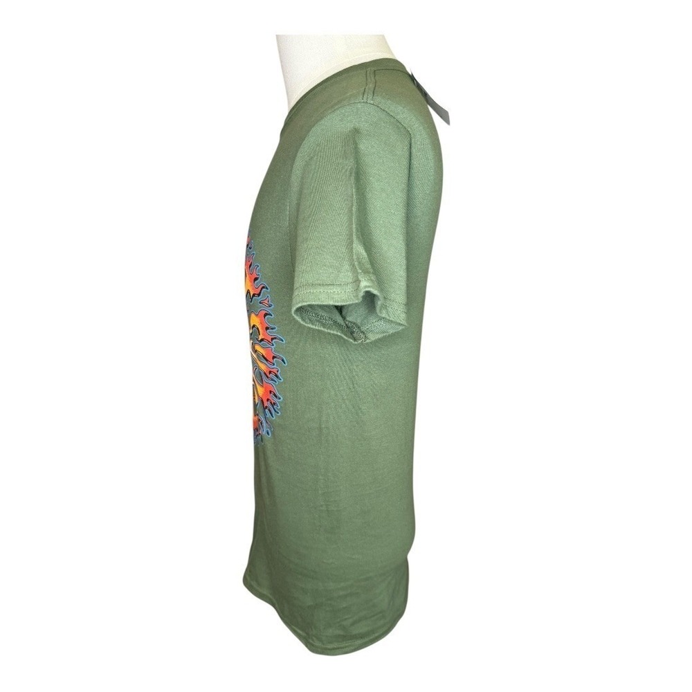 Red Hot Chili Peppers T Shirt Military Green Graphic Tee Nordstrom Large NWT - Picture 2 of 5